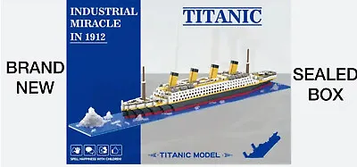 Buy [ TITANIC BRICK SET] Toy Lego Set (1,860 Pieces) (SAME DAY POSTAGE) (WITH BOX) • 22.99£
