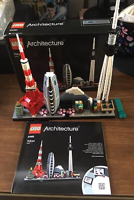 Buy LEGO ARCHITECTURE Tokyo 21051 100% Complete With Box, Instructions. • 55£