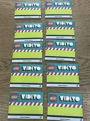 Buy Lego Vidiyo Exclusive Limited SHOE LACE CHARMS BUNDLE X 10 PACKETS BIRTHDAY GIFT • 9.99£