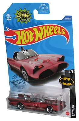 Buy DC Batman Hot Wheels (2017) TV Series Batmobile 4/5 Maroon Kroger Toy Car 197/25 • 35.78£