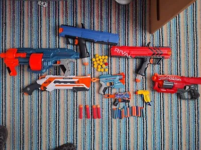 Buy NERF Gun Rival Xshot Gun Bundle Job Lot Bullets • 9.99£