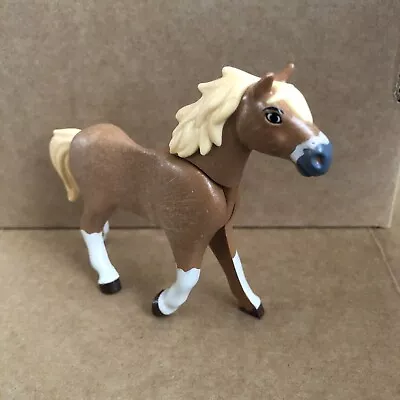 Buy Playmobil Light Brown Blonde Horse, Country Animal Riding Stable Spares 12 • 2.50£