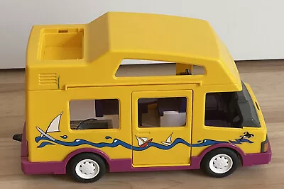 Buy Vintage Playmobll Yellow Camper Van • 10£