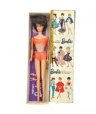 Buy 1962 Mattel Inc Patented Brown Barbie Midge Doll • 128.71£