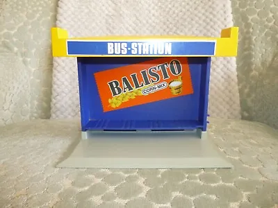 Buy Vintage Playmobil 1988 Geobra Bus-Station Bus Stop Shelter Building • 12£