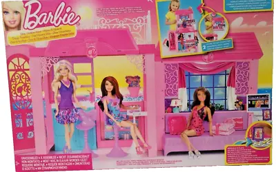 Buy New Barbie X7945 - Design Holiday Home Dollhouse New • 77.06£