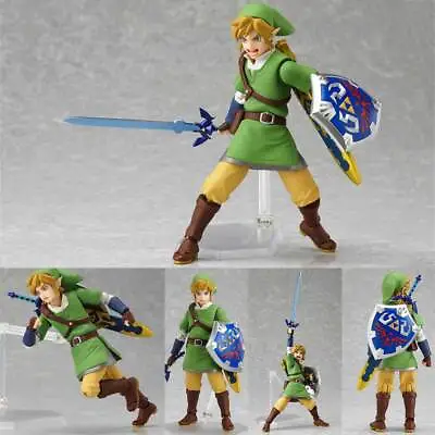 Buy Action Figure The Legend Of Zelda Skyward Sword Link Figma 153 Model Xmas Toys • 18.34£