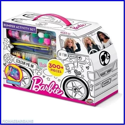 Buy Barbie Campervan Bumper 300+ Piece Activity Craft Set Christmas Birthday • 23.95£