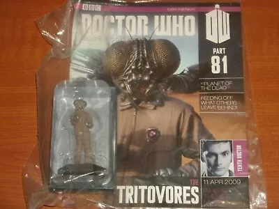 Buy THE TRITOVORES Part #81 Eaglemoss BBC Doctor Who Figurine Collection 10th Dr • 19.99£