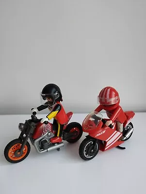 Buy Playmobil Two Motorbikes With Racers, Motocross, Motorcycle  • 9.90£