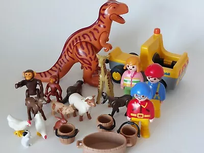 Buy Playmobil Dinosaur Animals Monkeys Cow Sheep Rabbit Mixed Lot Spares 21 Pieces • 9.99£
