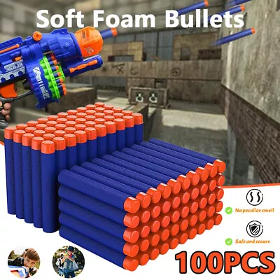 Buy 100X SG Toys Soft Foam Bullets. 1 To 1200. Fits Nerf Darts Guns. N-Strike Elite • 5.99£