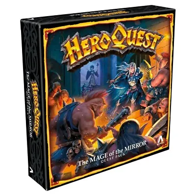 Buy Heroquest Fantasy Board Game: The Mage Of The Mirror Expansion By Hasbro • 43.36£