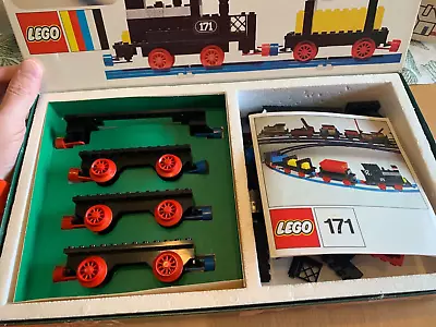 Buy LEGO Train: Train Set Without Motor 171. Boxed With Instructions, Extra Track • 50£