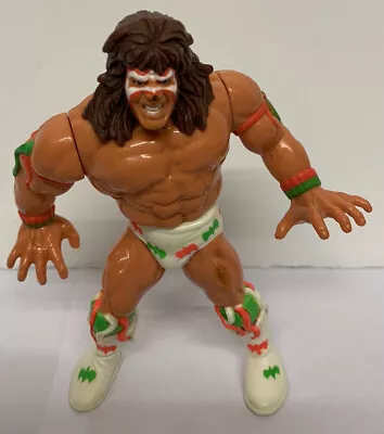 Buy 1991 WWF The Ultimate Warrior Wrestling Figure Hasbro Titan Series 2 Wrestler • 14.99£