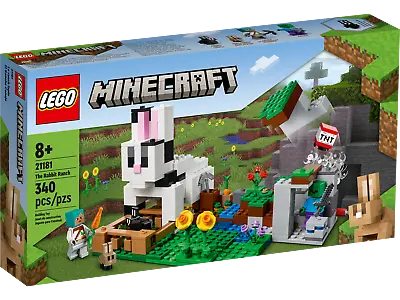 Buy LEGO Minecraft The Rabbit Ranch Set 21181 New & Sealed FREE POST • 26.97£