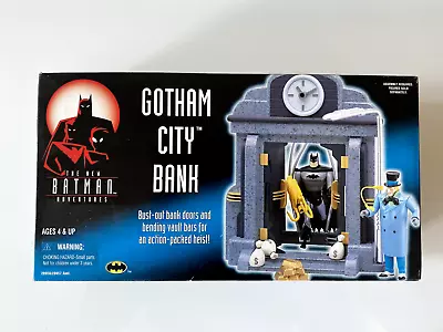 Buy 1997 Kenner Batman The Animated Series The New Batman Adventure Gotham City Bank • 20£