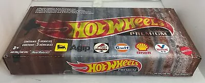 Buy 1/64 Hot Wheels Premium Collector Edition 5 Car Oil Set Shell Gulf New Open Box • 36£
