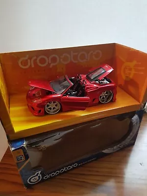 Buy Dropstars Hot Wheels 1/18 Scale Diecast G7136 Custom Red Ferrari 360 Spider • 29.99£
