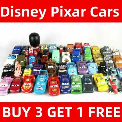Buy New Disney Pixar Cars Lightning McQueen 1:55 Diecast Model Car Xmas Gifts Kids • 7.39£