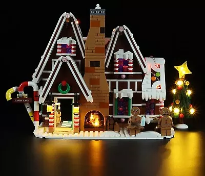 Buy LED Light Kit For Gingerbread House - Compatible With LEGO 10267 Set Classic • 14.99£