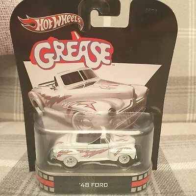 Buy 2013 Hot Wheels Retro Entertainment Grease 48 Ford (Greased Lightning) • 75£