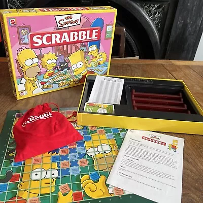 Buy The Simpsons Scrabble Game - Fully Complete In Excellent Condition • 11.31£