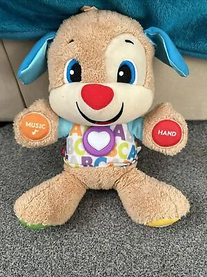 Buy Fisher Price Smart Stages Interactive Puppy Teddy Bear Baby Toy Learn 123 ABC • 7.76£