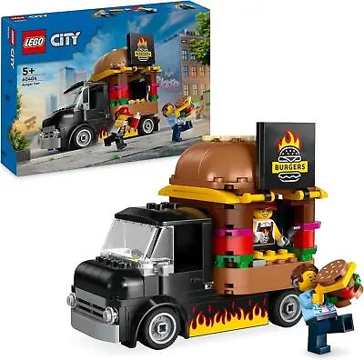 Buy LEGO City Burger Truck Buildable Construction Set 60404 • 19.99£