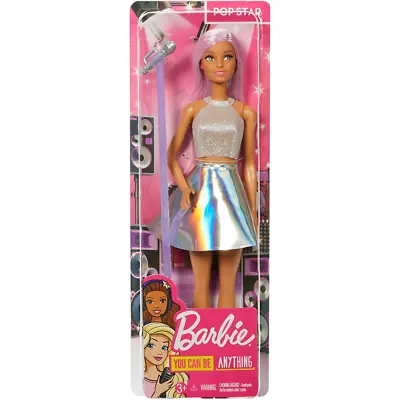 Buy Barbie Pop Star Doll With Microphone FXN98 • 17.99£