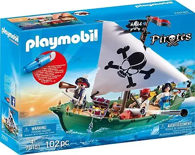 Buy Playmobil 70151 Pirate With Underwater Motor • 53.99£