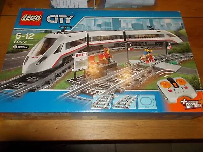 Buy LEGO® City Railroad - 60051 - RC ICE High Speed Express - With Original Packaging + BA • 144.79£