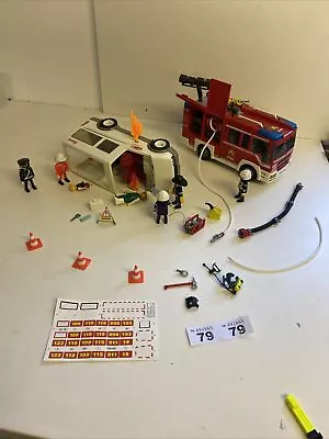 Buy Playmobil Fire Engine Car Crash • 14.99£