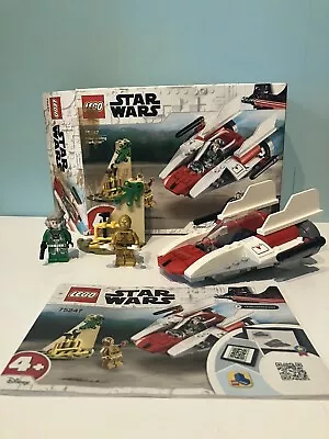 Buy Lego Star Wars Rebel A Wing Star Fighter 100% Complete With Figures • 10£