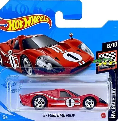 Buy Hot Wheels 2021 '1967 Ford Gt40 Mk.iv Free Boxed Shipping  • 7.99£