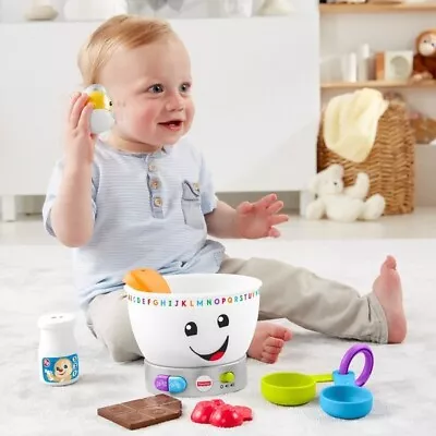 Buy Fisher-Price Laugh & Learn Magic Colour Mixing Bowl Pre-School Learning Toy • 32.99£