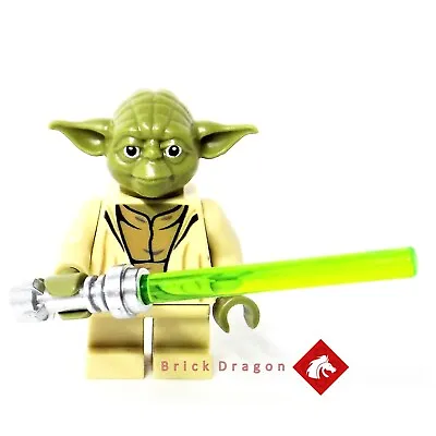 Buy LEGO Star Wars Yoda, Olive Green With Grey Hair From Set 75233 • 13.75£