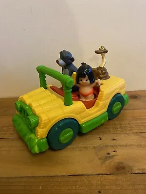 Buy Fisher Price Little People Disney Jungle Book Car With Sounds And Figures • 22£