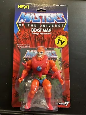 Buy HEMAN MOTU SUPER 7  Beast Man - Masters Of The Universe • 25£