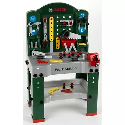 Buy Bosch Super Workstation Kids Workbench Toy With Tools NEW • 78.99£