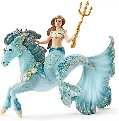 Buy Schleich Bayala Mermaid Eyela On Underwater Horse Toy Figure • 19.95£