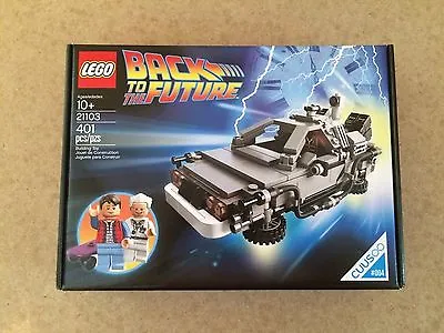 Buy New Lego Cuusoo DeLorean 21103 Back To The Future  Sheild  Error Rare Retired • 205.06£
