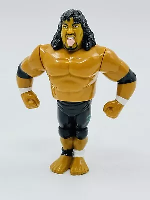 Buy WWF WWE Hasbro Samu Of  The Head Shrinkers Wrestling Figure Series 10 • 43.07£