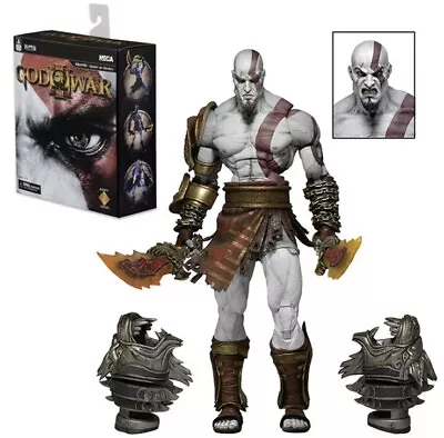 Buy Anime Neca God Of War 3 Ultimate Kratos 17cm Action Figures Collection Model • 28.99£