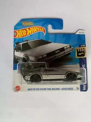 Buy BACK TO THE FUTURE TIME MACHINE HOVER MODE Hot Wheels. NEW. SEALED. • 10£