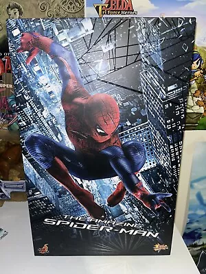 Buy Hot Toys MMS179 The Amazing Spiderman Spider-Man Andrew Garfield 1/6 Figure • 280£