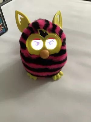 Buy FURBY Boom Hasbro Electronic Straight Stripes Pink Black 2013 Pet Toy Boxed. • 18.99£