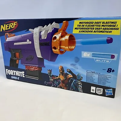 Buy Nerf E8977 Fortnite SMG-E Motorised Dart Blaster Brand New • 18.99£