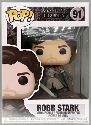 Buy Funko POP #91 Robb Stark - Game Of Thrones Damaged Box - Includes Protector • 15.99£