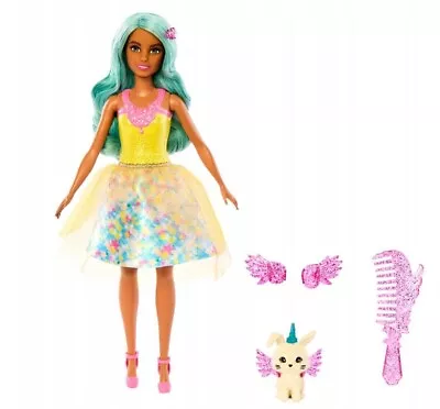 Buy Mattel Barbie A Touch Of Magic TERESA + Bunny HLC36 • 49.24£